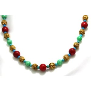 Exotic Indian jewelry - Indian necklace